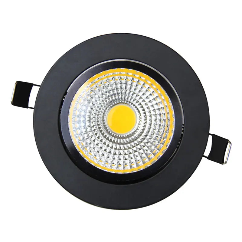 Dimmable AC90V-260V 5W7W9W12W15W18W20W LED Downlights Epistar Chip COB Recessed Ceiling Lamps Spot Lights  For Home illumination