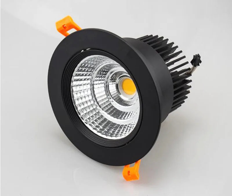 Dimmable AC90V-260V 5W7W9W12W15W18W20W LED Downlights Epistar Chip COB Recessed Ceiling Lamps Spot Lights  For Home illumination