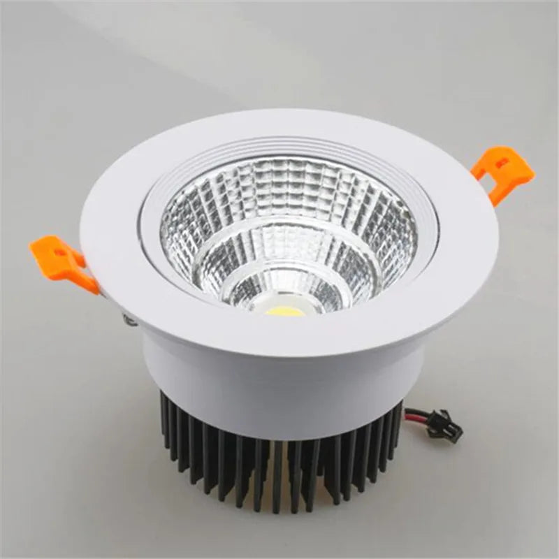 Dimmable AC90V-260V 5W7W9W12W15W18W20W LED Downlights Epistar Chip COB Recessed Ceiling Lamps Spot Lights  For Home illumination